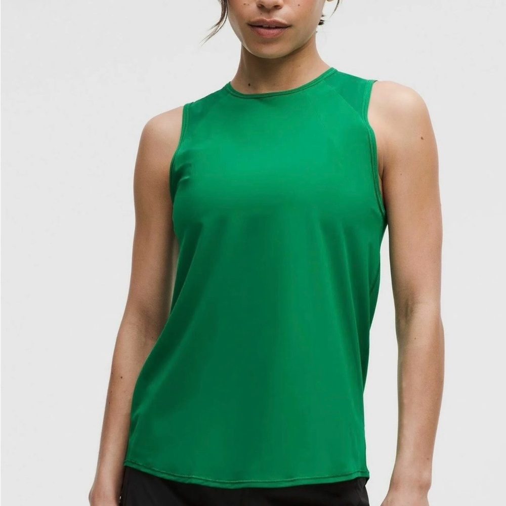 Lululemon Green sculpt tank Top